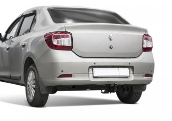 7 199 р. Устройство тягово-сцепное RENAULT Logan,Sandero,Stepway (18-22) (съемный шар) без проводки BERG BERG f.4712.001  с доставкой в г. Керчь. Увеличить фотографию 2