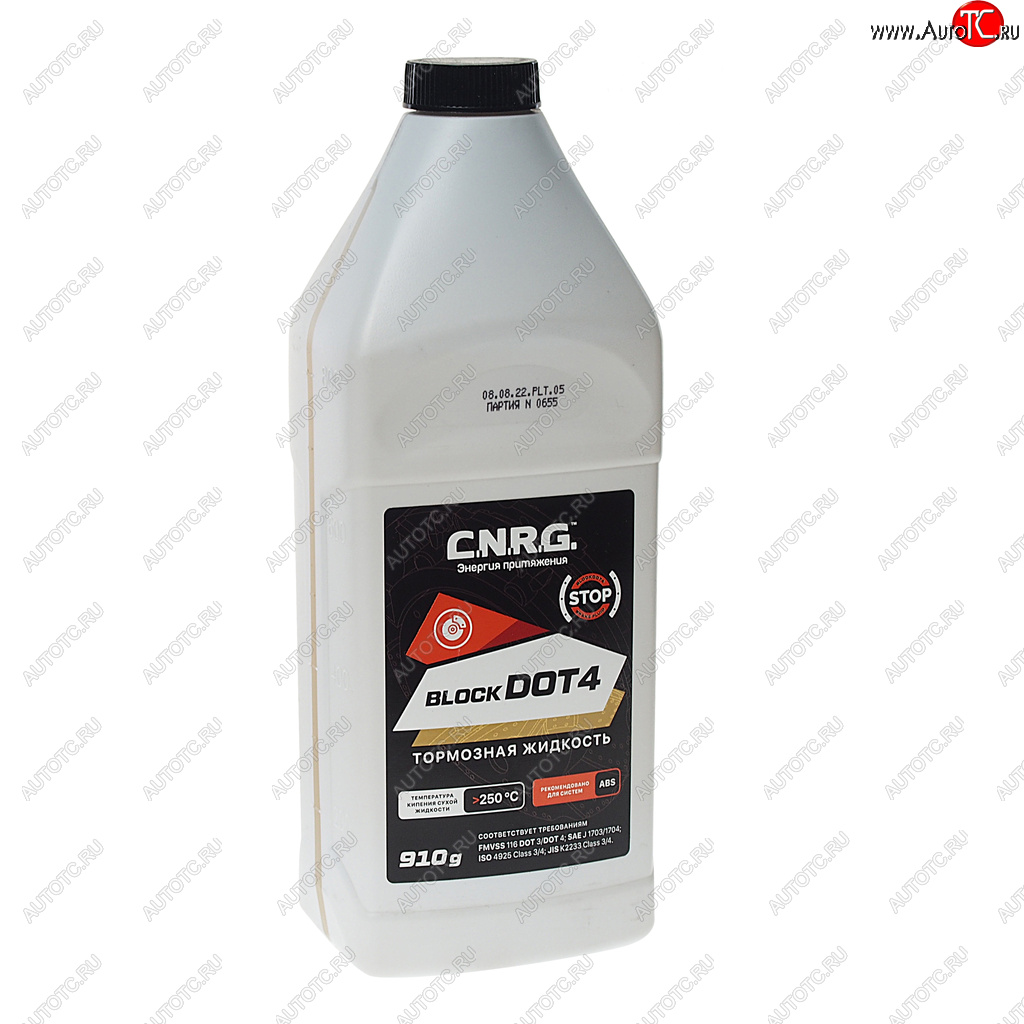 389 р. Жидкость тормозная DOT-4 0.910кг BLOCKDOT CNRG CNRG cnrg-198-0001  с доставкой в г. Керчь
