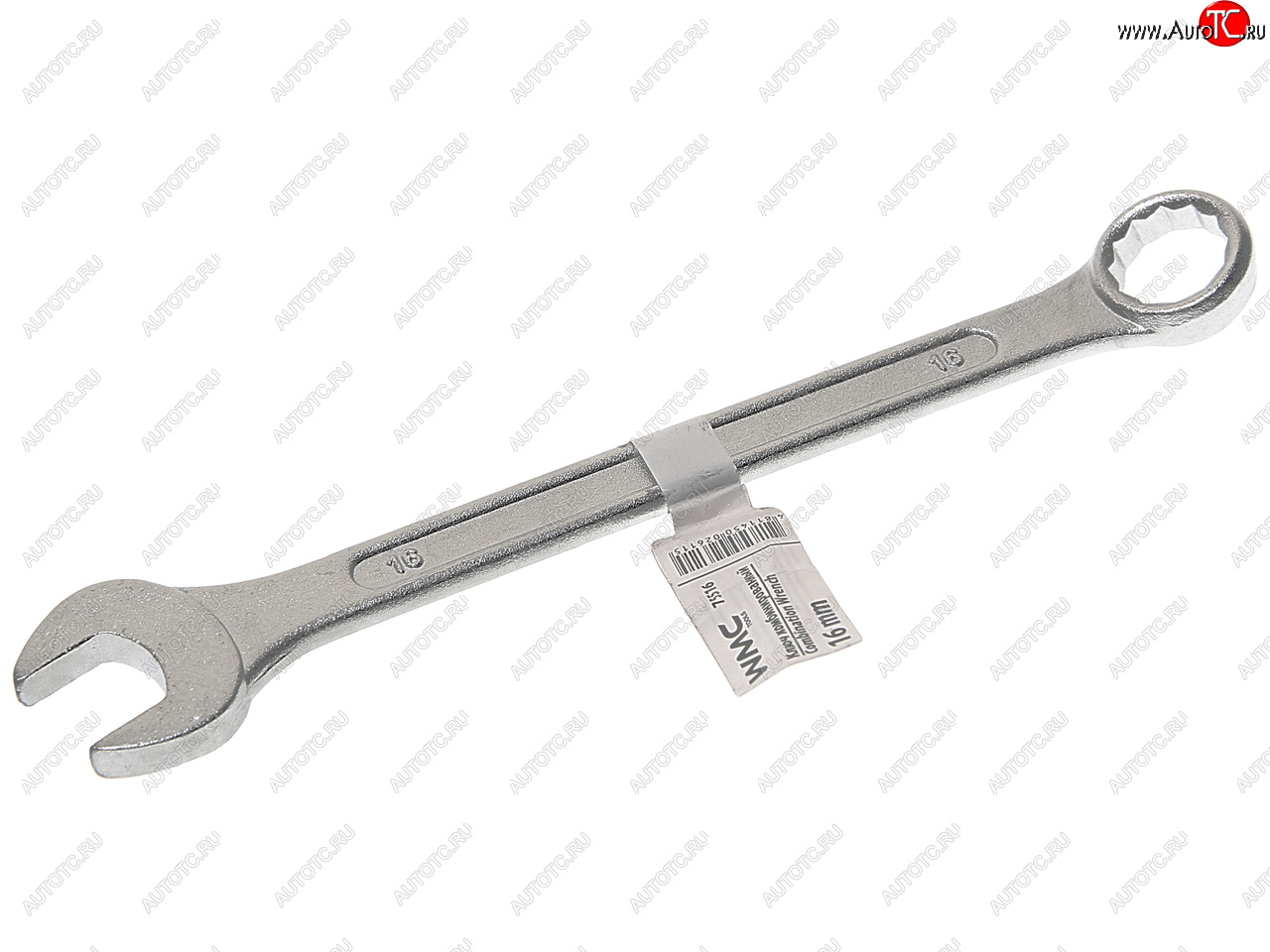 110 р. Ключ комбинированный 16мм 12-ти гранный прямой WMC TOOLS WMC TOOLS wmc-75516  с доставкой в г. Керчь