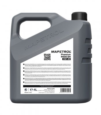 4 299 р. Масло моторное PREMIUM 9000 SN 5W40 синт.4л MAPETROL MAPETROL map0035  с доставкой в г. Керчь. Увеличить фотографию 2