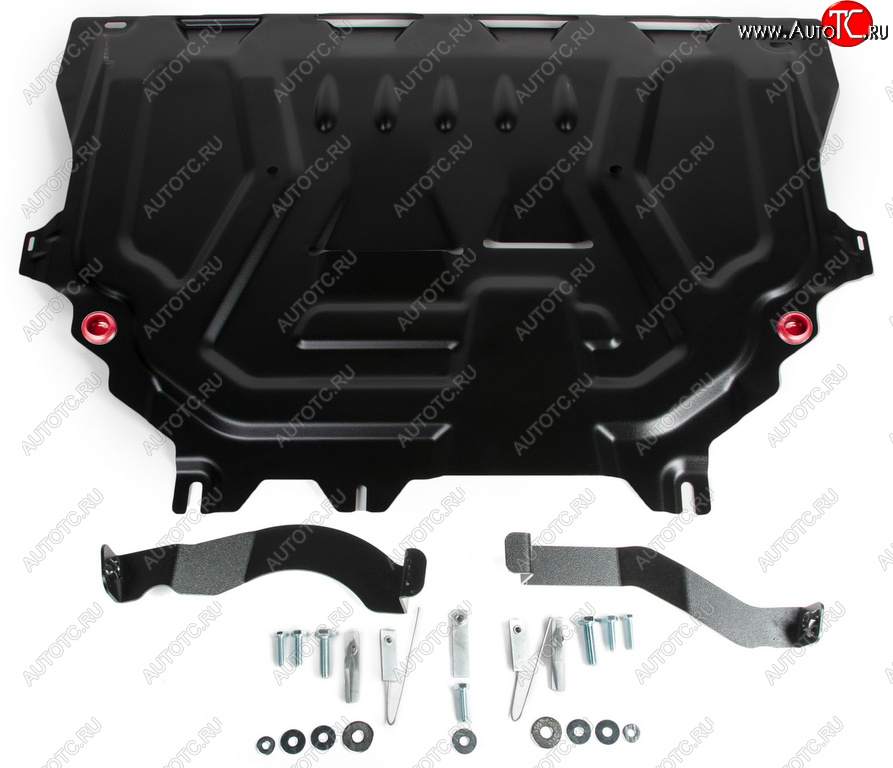 8 349 р. Защита картера и КПП FORD Kuga (16-) (Ecoboost) (с крепежом) АВТОБРОНЯ АВТОБРОНЯ 111.01873.1  с доставкой в г. Керчь