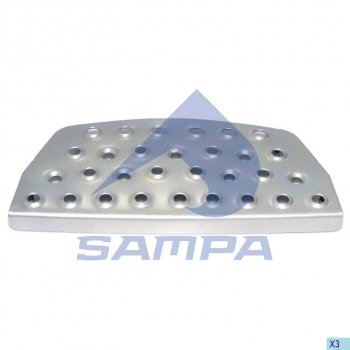 959 р. Подножка MAN TGA,TGS,TGX леваяправая (железная) SAMPA SAMPA 18200056  с доставкой в г. Керчь. Увеличить фотографию 1