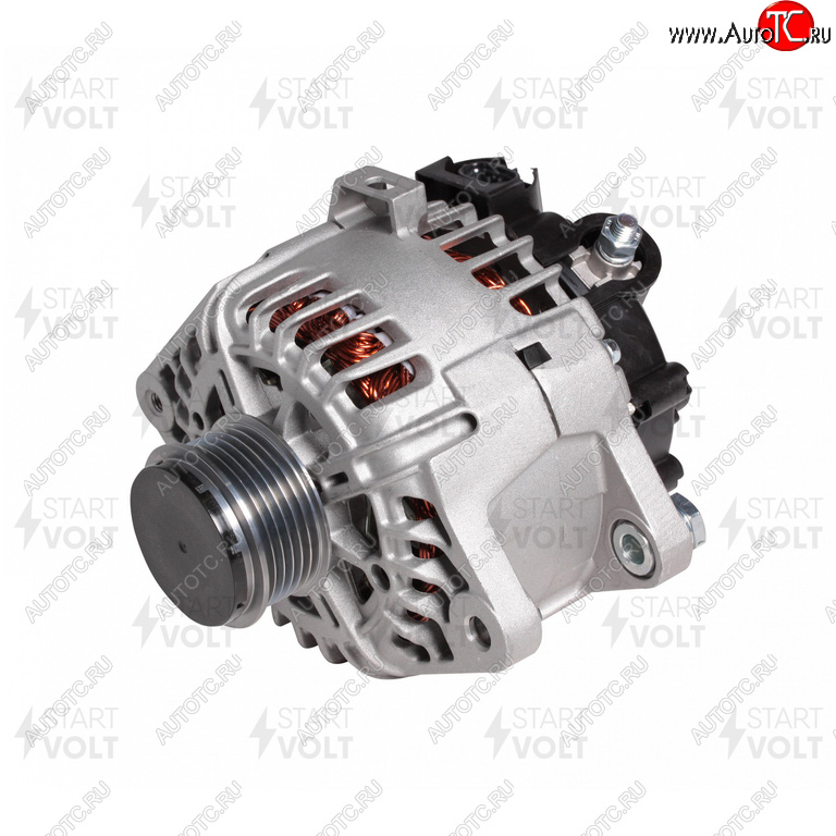 19 649 р. Генератор HYUNDAI Solaris 2 (17-),Creta (17-) KIA Rio (17-) (1.41.6) 14В 120А STARTVOLT STARTVOLT lg 08l7  с доставкой в г. Керчь
