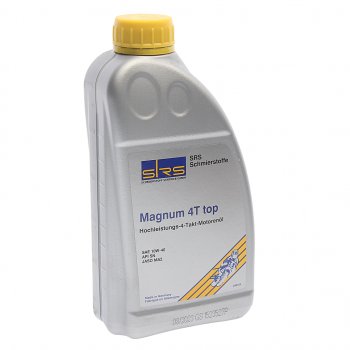 1 099 р. Масло моторное для 4-х тактных двигателей Magnum 4T Top 10W40 синт.1л SRS SRS 36278  с доставкой в г. Керчь. Увеличить фотографию 1