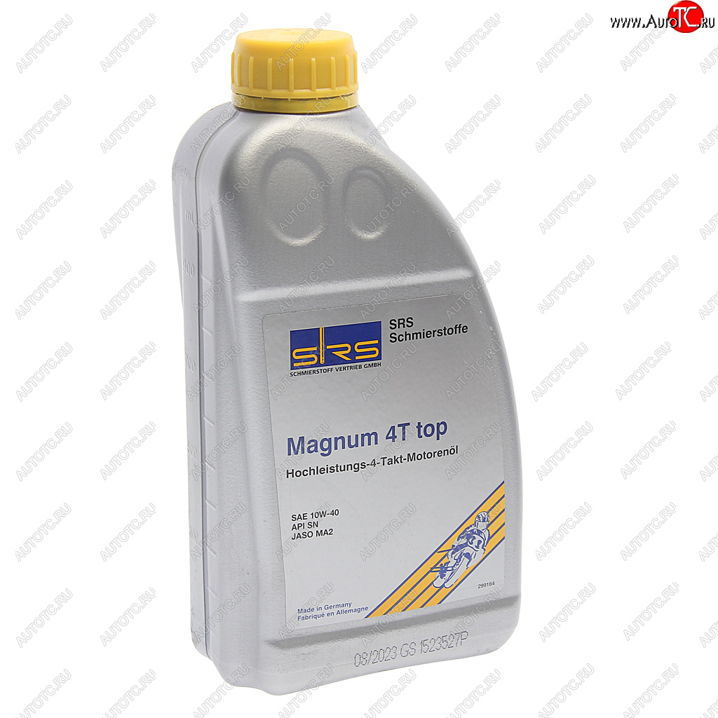 1 099 р. Масло моторное для 4-х тактных двигателей Magnum 4T Top 10W40 синт.1л SRS SRS 36278  с доставкой в г. Керчь