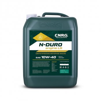 11 949 р. Масло дизельное N-Duro Engine LS CI-4E7E6 10W40 синт.20л CNRG CNRG cnrg-038-0020  с доставкой в г. Керчь. Увеличить фотографию 1