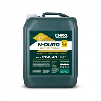 9 649 р. Масло дизельное N-Duro Power PLUS CI-4E7E4 10W40 синт.20л CNRG CNRG cnrg-169-0020  с доставкой в г. Керчь. Увеличить фотографию 1