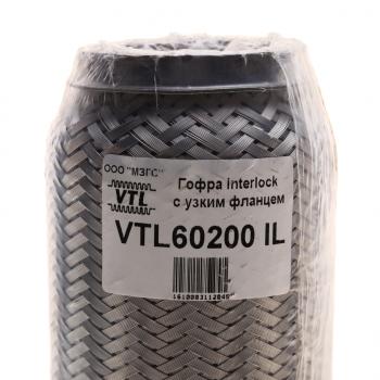 759 р. Гофра глушителя 60x200 трехслойная interlock нержавеющая сталь МЗГС МЗГС vtl60200 il  с доставкой в г. Керчь. Увеличить фотографию 3