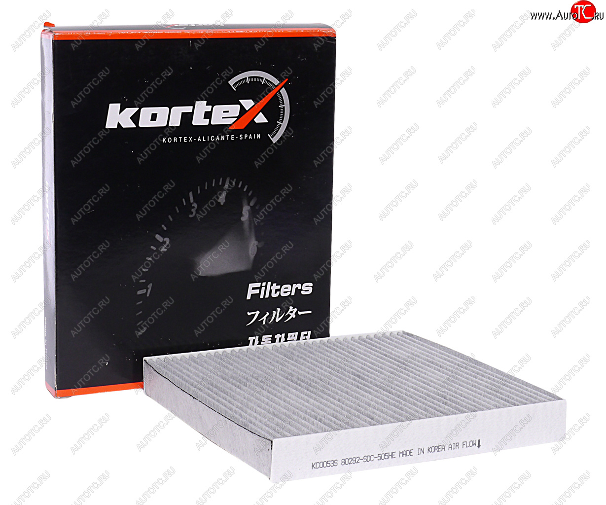 629 р. Фильтр воздушный салона HONDA Accord (03-) угольный KORTEX KORTEX kc0053s  с доставкой в г. Керчь