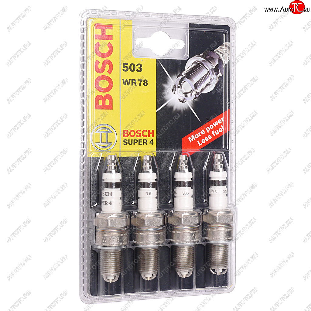 1 449 р. Свеча зажигания ВАЗ-2108 WR78 комплект BOSCH BOSCH 0242232803  с доставкой в г. Керчь