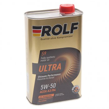 1 389 р. Масло моторное ULTRA A3B4 5W50 синт.1л ROLF ROLF 322951  с доставкой в г. Керчь. Увеличить фотографию 1