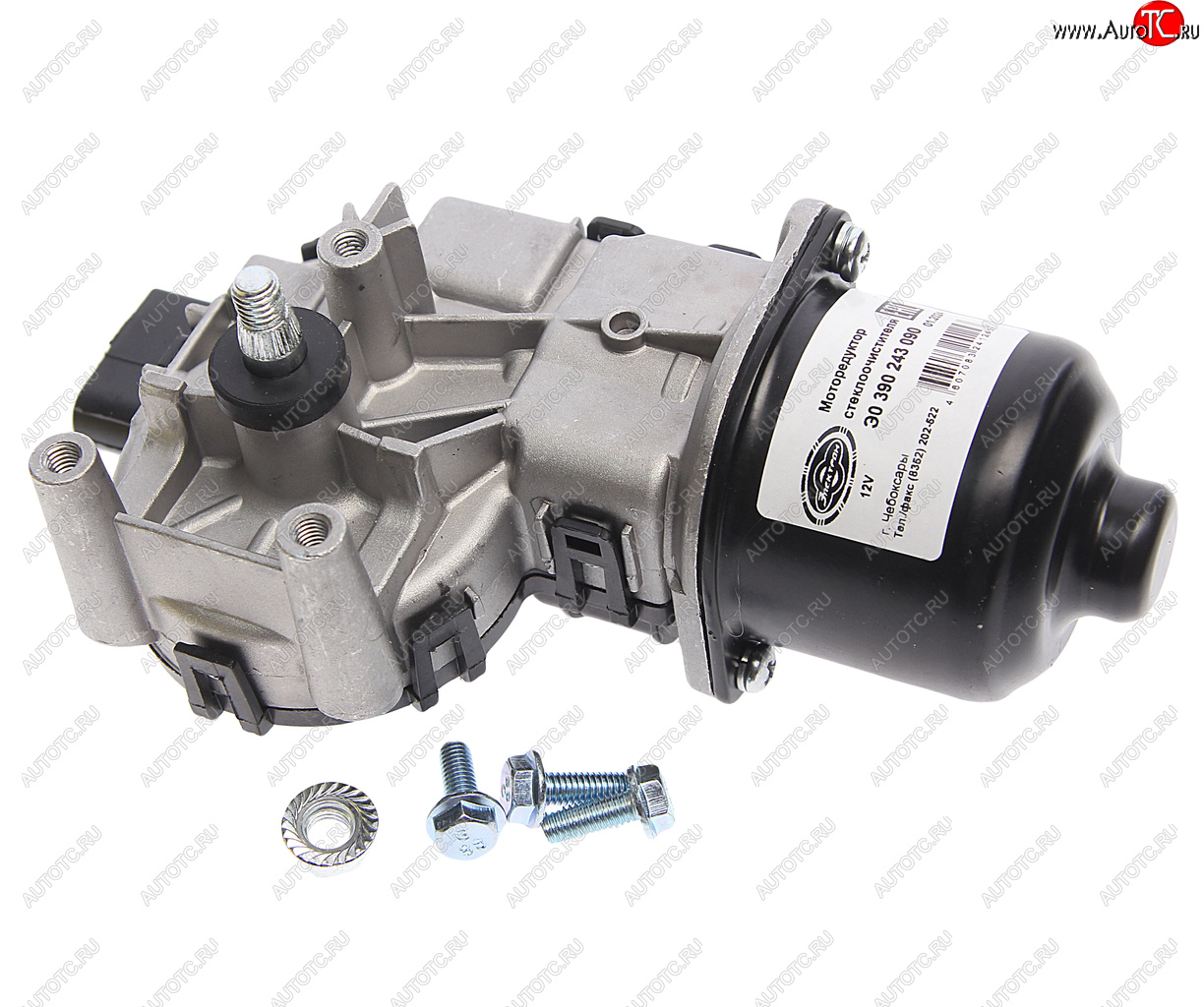 3 179 р. Мотор-редуктор стеклоочистителя ГАЗель Next,ГАЗон Next FORD Focus OPEL Astra H ЭЛЕКТРОМ ЭЛЕКТРОМ э0 390 243 090  с доставкой в г. Керчь