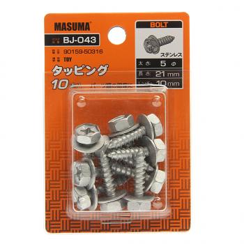 Саморез 5.2x25.5мм набор 10шт. MASUMA MASUMA bj-043