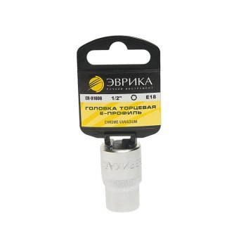 103 р. Головка торцевая 12 TORX E18 с держателем ЭВРИКА ЭВРИКА er-91606h  с доставкой в г. Керчь. Увеличить фотографию 1