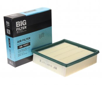 499 р. Элемент фильтрующий ВАЗ-2108-2115,2123i воздушный BIG FILTER BIG FILTER gb-9597  с доставкой в г. Керчь. Увеличить фотографию 1
