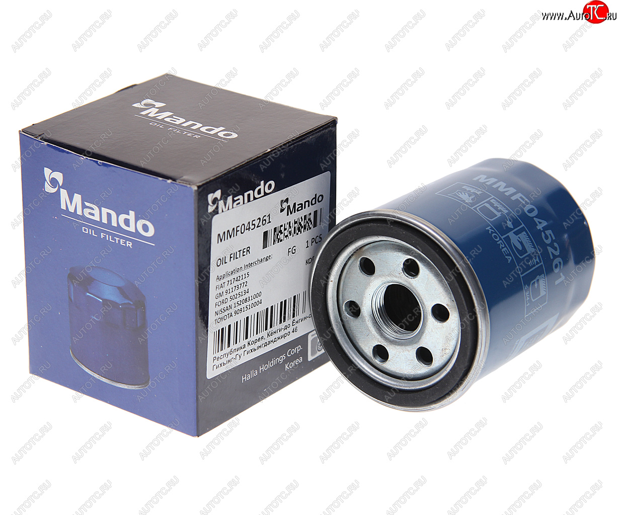 319 р. Фильтр масляный TOYOTA Corolla (09-) (1.41.6) MANDO MANDO mmf045261  с доставкой в г. Керчь