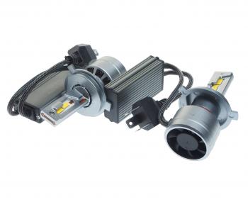 6 299 р. Лампа светодиодная 12V H4 P43t 4300K бокс (2шт.) CLEARLIGHT CLEARLIGHT cl90xp43ledh4-2  с доставкой в г. Керчь. Увеличить фотографию 2