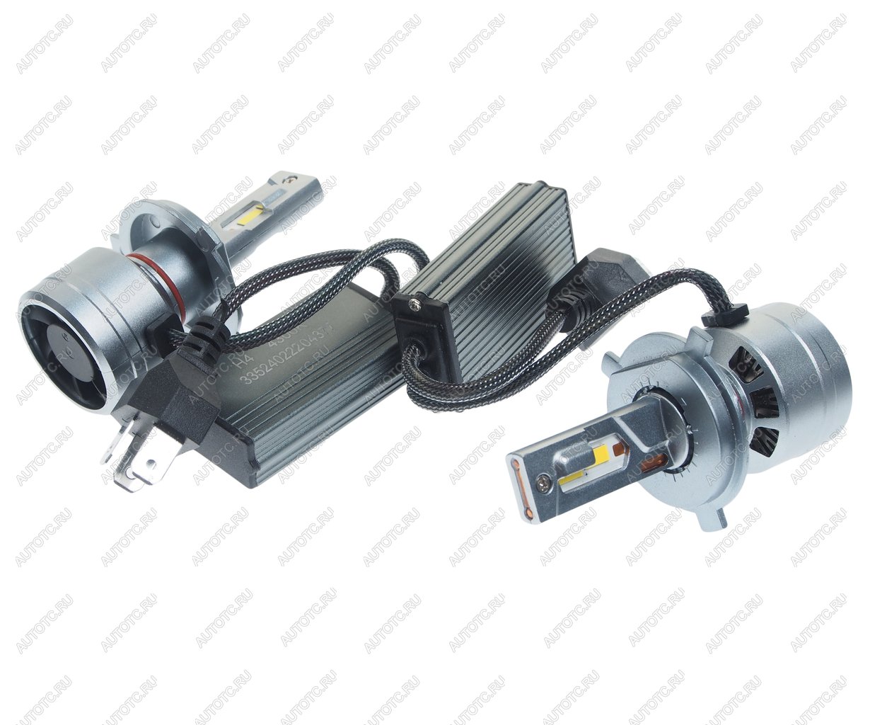 6 299 р. Лампа светодиодная 12V H4 P43t 4300K бокс (2шт.) CLEARLIGHT CLEARLIGHT cl90xp43ledh4-2  с доставкой в г. Керчь