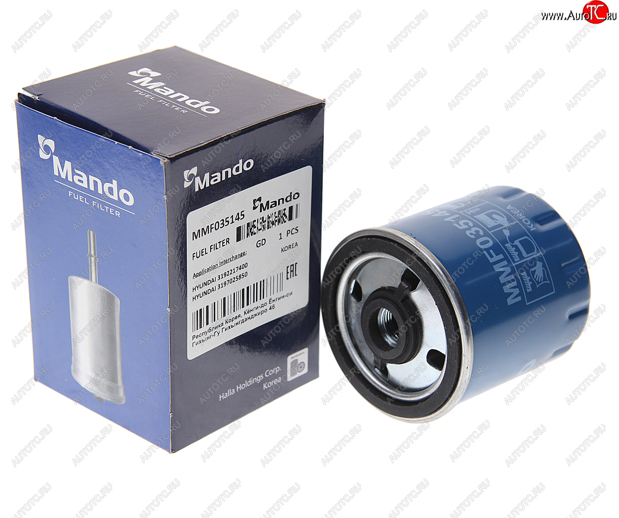 599 р. Фильтр топливный HYUNDAI Accent (99-),Getz (02-) MANDO MANDO mmf035145  с доставкой в г. Керчь