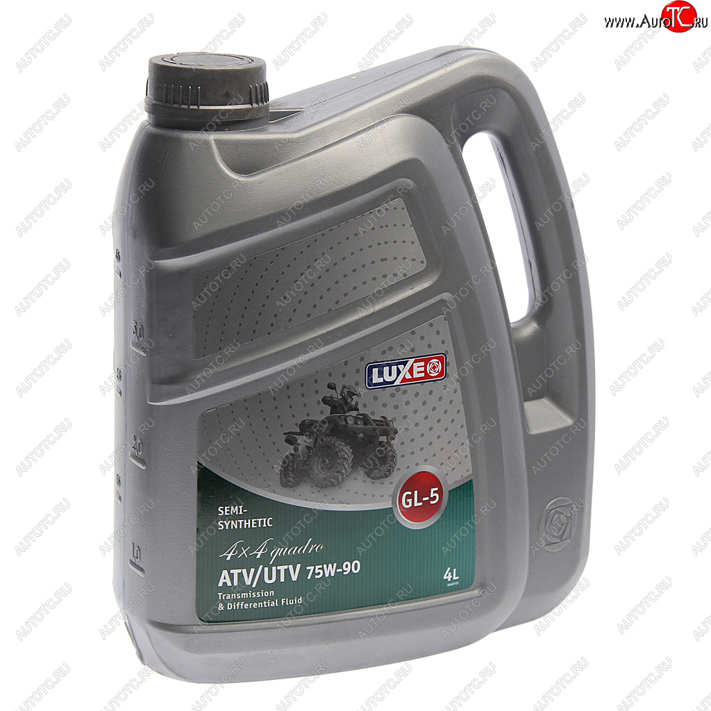 2 399 р. Масло трансмиссионное 4x4 QUADRO ATVUTV GL-5 75W90 псинт.4л LUXE LUXE 30407  с доставкой в г. Керчь