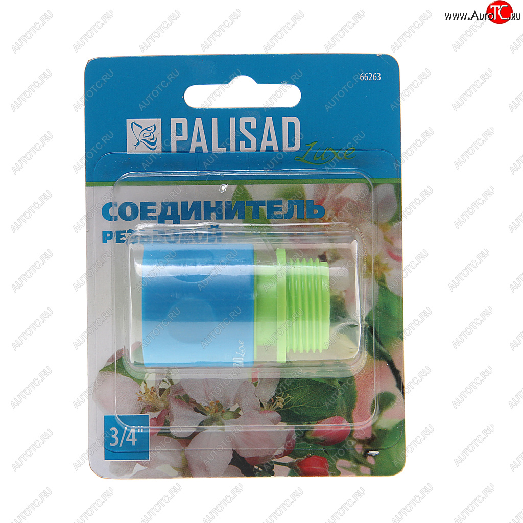 113 р. Соединитель для шланга 3/4 быстросъемный пластиковый Luxe PALISAD PALISAD 66263 PALISAD 66263  с доставкой в г. Керчь