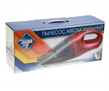 3 169 р. Пылесос автомобильный 12V 100W для сухой и влажной уборки красный NOVA BRIGHT NOVA BRIGHT 46883  с доставкой в г. Керчь. Увеличить фотографию 3