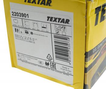 11 999 р. Колодки тормозные задние (4шт.) TEXTAR BMW 5 серия G30 дорестайлинг, седан (2016-2020)  с доставкой в г. Керчь. Увеличить фотографию 3