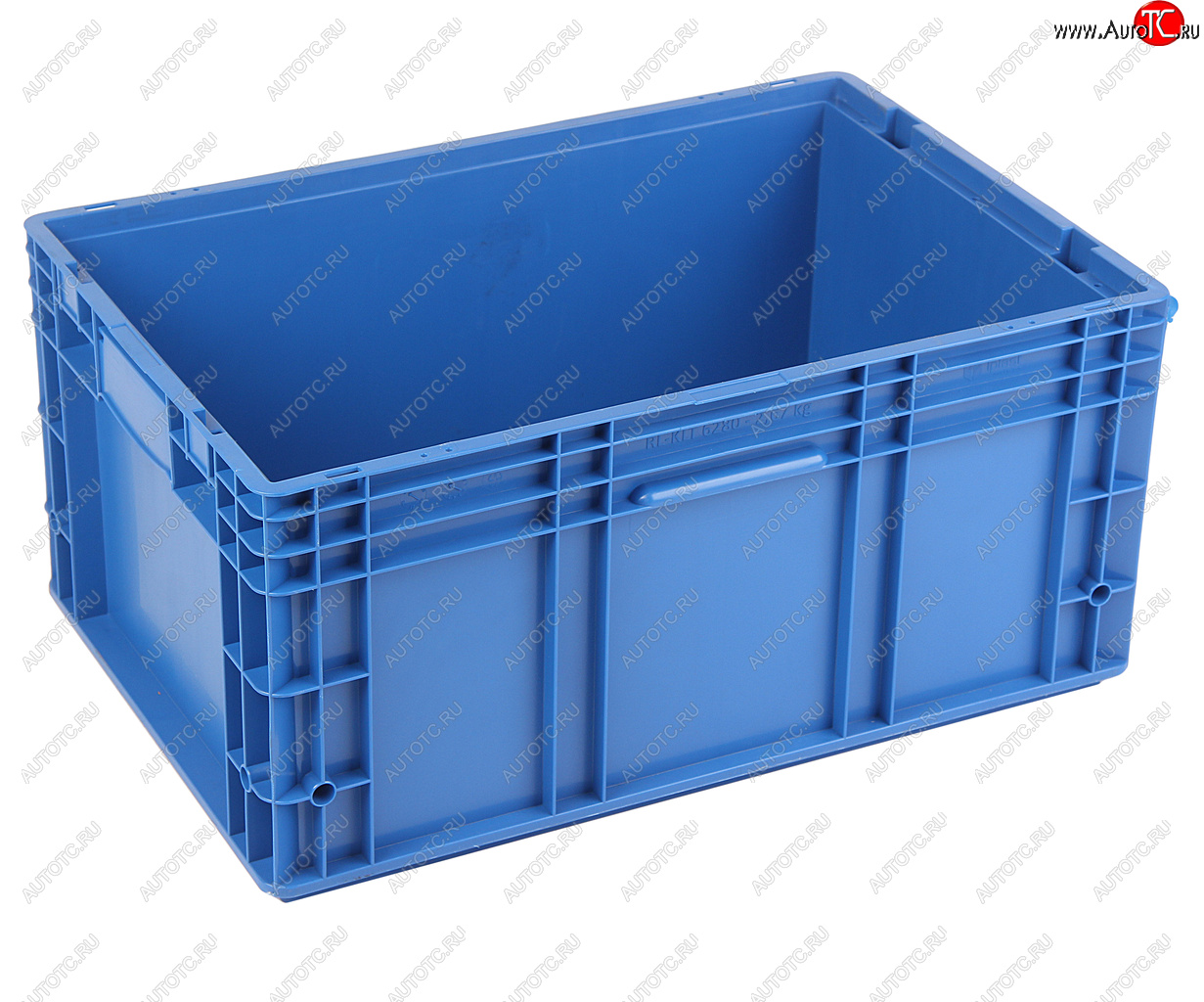 1 699 р. Ящик полимерный многооборотный 594х396х280мм синий IPLAST IPLAST ip-530859  с доставкой в г. Керчь