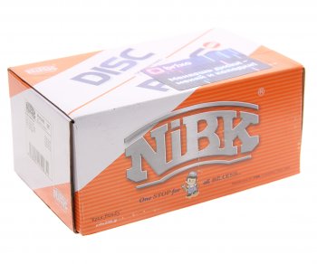 2 869 р. Колодки тормозные передние (4шт.) NIBK Mazda Demio 2 DY дорестайлинг (2002-2005)  с доставкой в г. Керчь. Увеличить фотографию 3