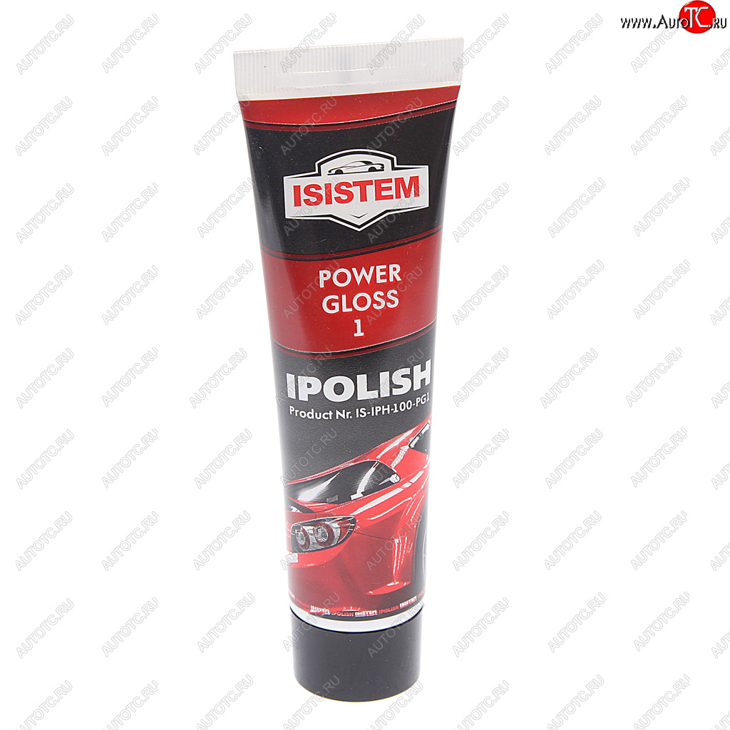 439 р. Полироль кузова абразивная IPOLISH PowerGloss №1 100мл ISISTEM ISISTEM is-iph-100-pg1  с доставкой в г. Керчь
