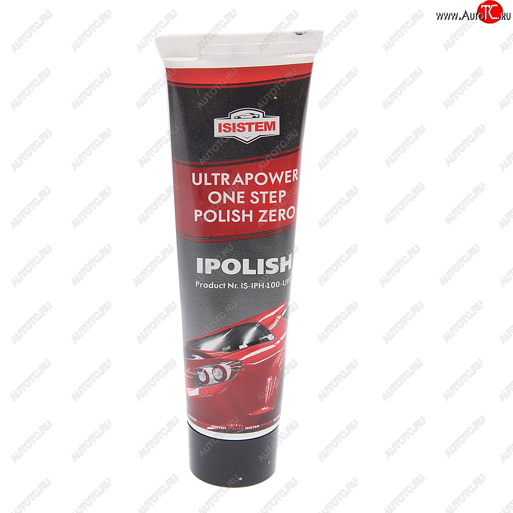 439 р. Полироль кузова абразивная IPOLISH Ultra Power Zero 100мл ISISTEM ISISTEM is-iph-100-upz  с доставкой в г. Керчь