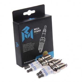 1 499 р. Свеча зажигания AUDI A3 (07-) (1.4) VW Golf (07-) (1.4),Touran (06-),Tiguan (07-) (4шт.) MEGAPOWER MEGAPOWER 370-31-080  с доставкой в г. Керчь. Увеличить фотографию 3