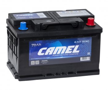 9 299 р. Аккумулятор CAMEL 70Ач обратная полярность, низкий CAMEL 6ст70(0) lb3  с доставкой в г. Керчь. Увеличить фотографию 1