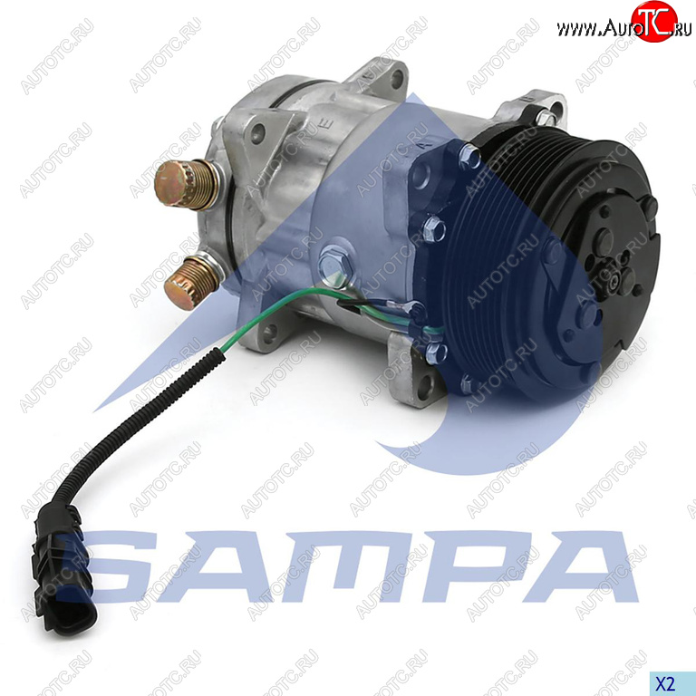 16 499 р. Компрессор MAN TGA TGS TGX кондиционера SAMPA SAMPA 024.142  с доставкой в г. Керчь