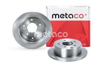 2 969 р. Диск тормозной MITSUBISHI Eclipse (05-),Galant (03-) задний (1шт.) METACO METACO 3060-185  с доставкой в г. Керчь. Увеличить фотографию 2