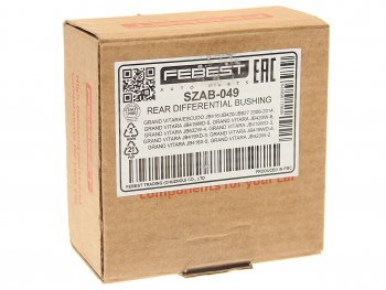 2 189 р. Сайлентблок SUZUKI Grand Vitara (05-) опоры редуктора заднего FEBEST FEBEST szab-049  с доставкой в г. Керчь. Увеличить фотографию 3