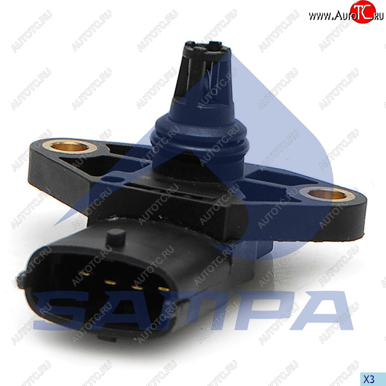 1 059 р. Датчик давления MAN TGA,TGL,TGX наддува SAMPA SAMPA 093.304  с доставкой в г. Керчь
