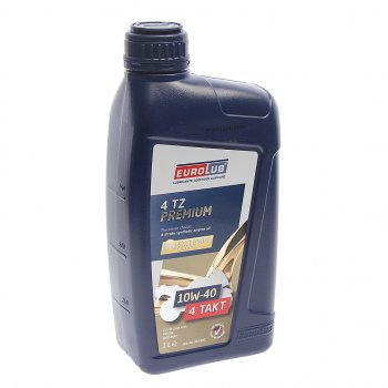 1 599 р. Масло моторное для 4-х тактных двигателей MOTO 4TZ Premium 10W40 синт.1л EUROLUB EUROLUB 313001  с доставкой в г. Керчь. Увеличить фотографию 1
