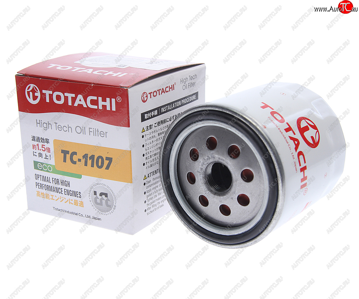 499 р. Фильтр масляный CHERY Fora (06-) TOTACHI TOTACHI tc-1107  с доставкой в г. Керчь