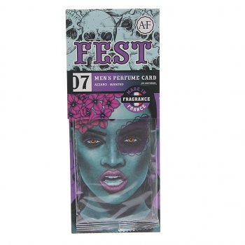 114 р. Ароматизатор подвесной пластина (Azzaro-Wanted) Fest AURA FRESH AURA FRESH 23428  с доставкой в г. Керчь. Увеличить фотографию 1