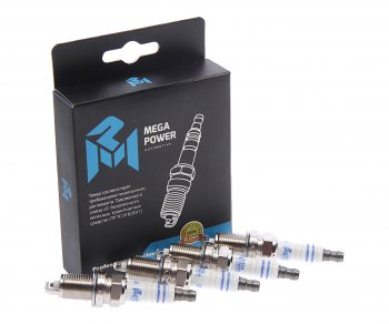569 р. Свеча зажигания OPEL Astra H (2.0 T) BMW 7 (87-94) (M70) (4шт.) MEGAPOWER MEGAPOWER 370-31-125  с доставкой в г. Керчь. Увеличить фотографию 2
