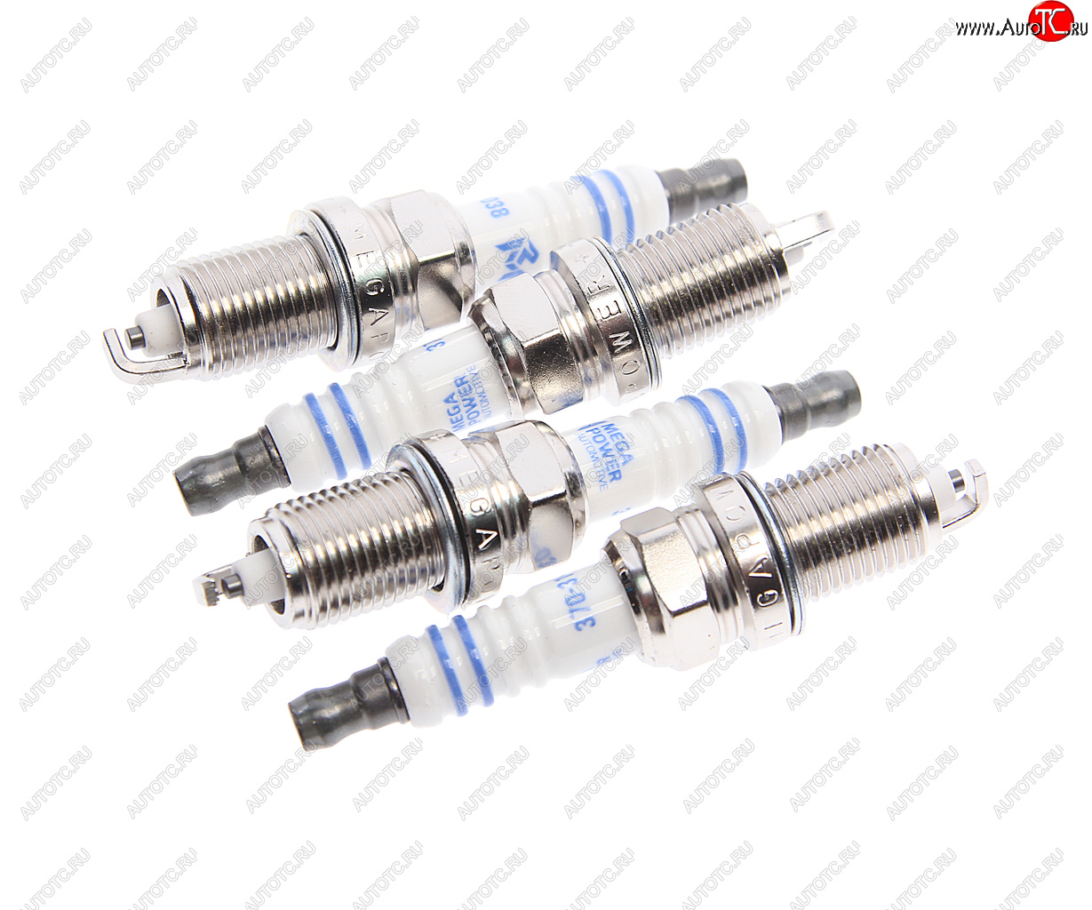 569 р. Свеча зажигания OPEL Astra H (2.0 T) BMW 7 (87-94) (M70) (4шт.) MEGAPOWER MEGAPOWER 370-31-125  с доставкой в г. Керчь