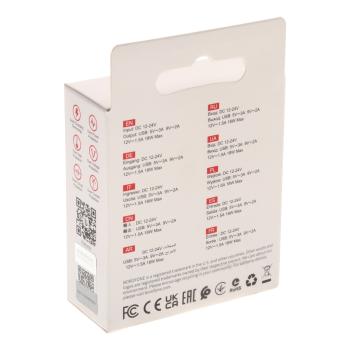233 р. Устройство зарядное в прикуриватель 1USB 12V BOROFONE BOROFONE bz19a black  с доставкой в г. Керчь. Увеличить фотографию 5