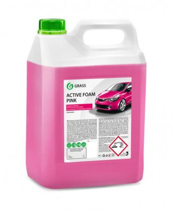 2 099 р. Шампунь для бесконтактной мойки 6кг Active Foam Pink GRASS GRASS 113121  с доставкой в г. Керчь. Увеличить фотографию 1