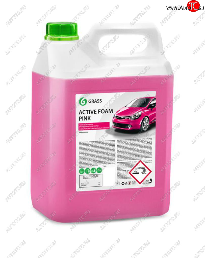 2 099 р. Шампунь для бесконтактной мойки 6кг Active Foam Pink GRASS GRASS 113121  с доставкой в г. Керчь