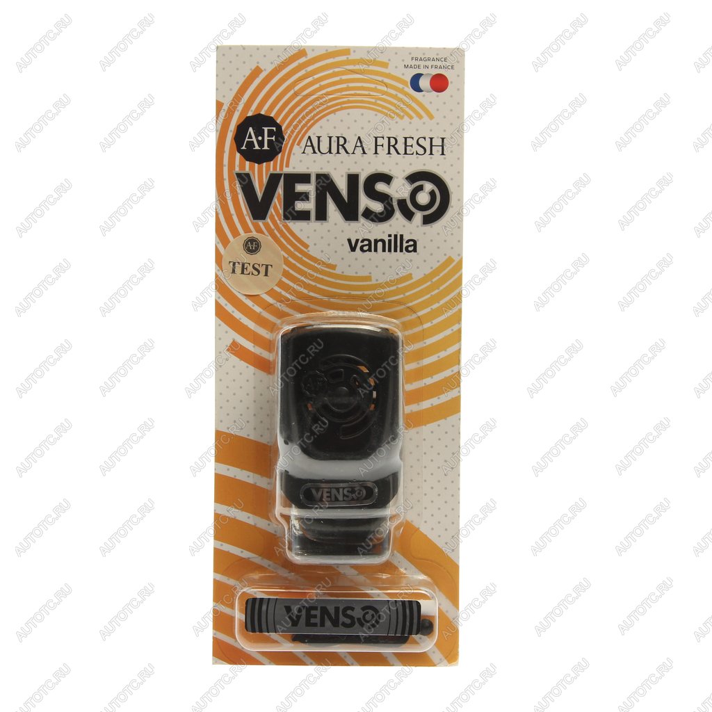 299 р. Ароматизатор на дефлектор жидкостный (vanilla) 6мл Venso AURA FRESH AURA FRESH 23330  с доставкой в г. Керчь