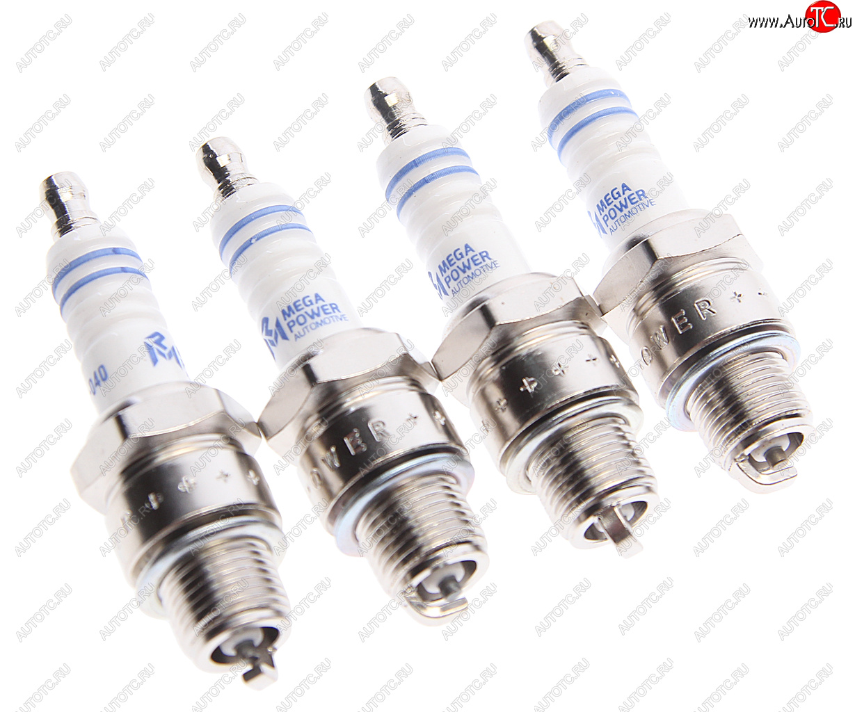 619 р. Свеча зажигания SUZUKI (4шт.) MEGAPOWER MEGAPOWER 370-31-126  с доставкой в г. Керчь