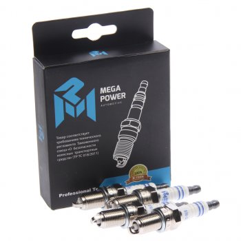 489 р. Свеча зажигания HONDA (4шт.) MEGAPOWER MEGAPOWER 370-31-088  с доставкой в г. Керчь. Увеличить фотографию 2