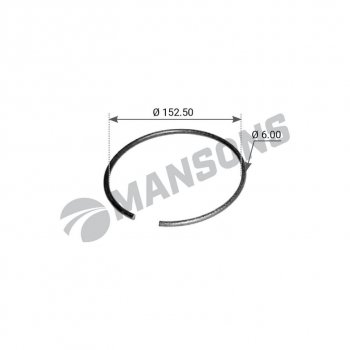 489 р. Кольцо стопорное MERCEDES ступицы MANSONS MANSONS 100.010  с доставкой в г. Керчь. Увеличить фотографию 1