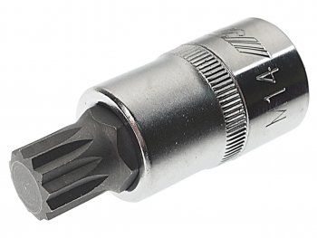 419 р. Бита-головка 12 SPLINE М14х55мм JTC JTC TOOLS CO., LTD jtc-45714  с доставкой в г. Керчь. Увеличить фотографию 2